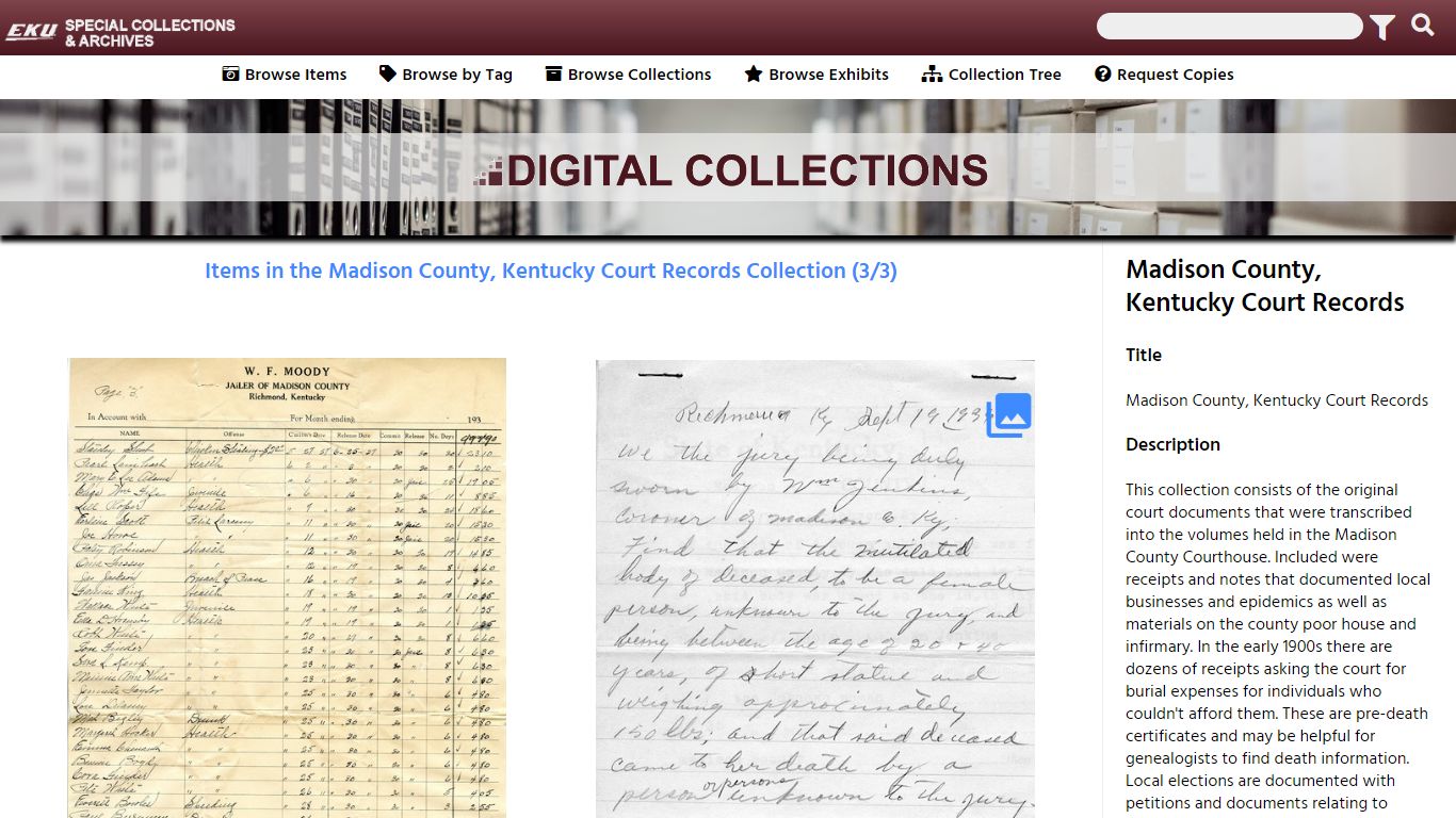 Madison County, Kentucky Court Records · Digital Collections